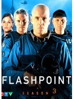 Flashpoint Season 3 : หน่วยสวาทสาดโคตรกระสุน ปี 3 DVD MASTER (ZONE3) 4 แผ่นจบ พากย์ไทย